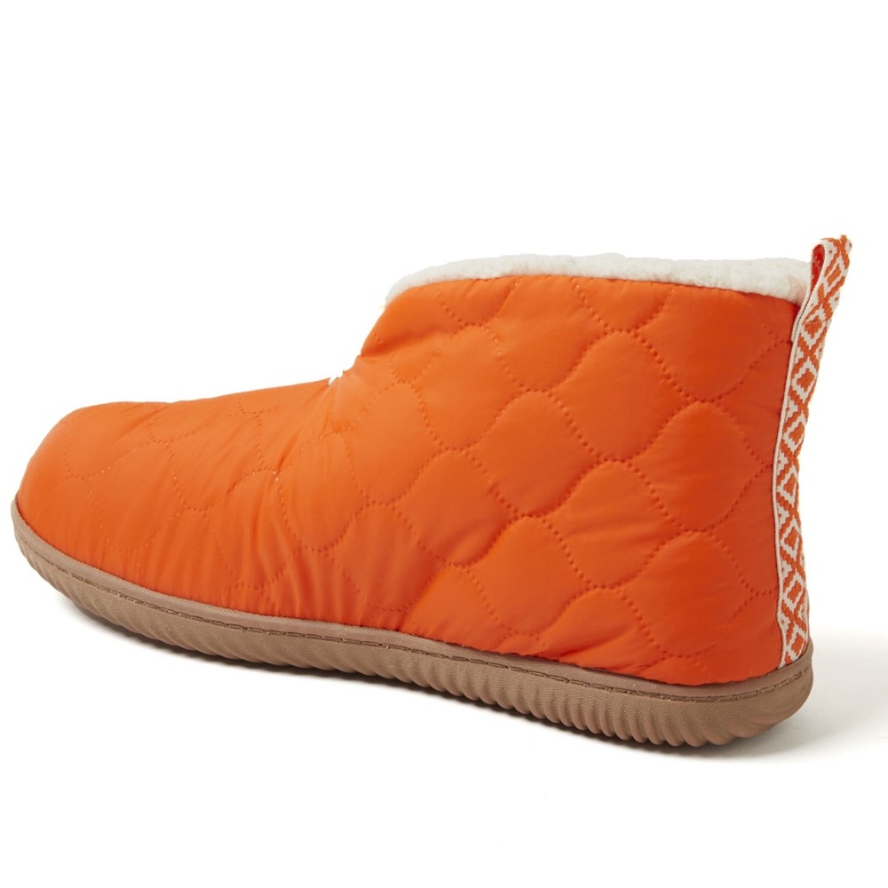 NEW| Dearfoams Men's Warm Up Bootie Slipper Size 9-10 - Picture 2 of 9